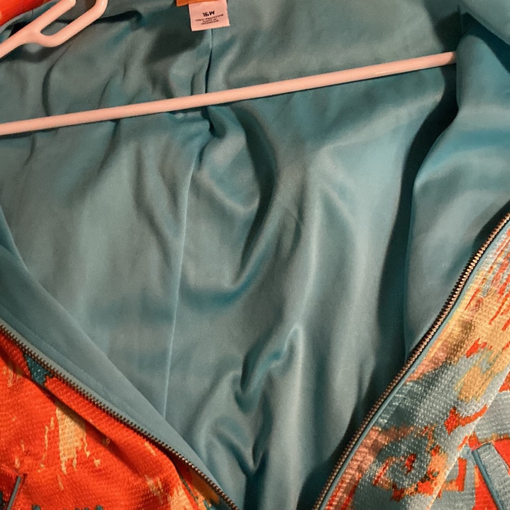 Ruby Rd. Woman’s Silky Zip Up Jacket - image 6